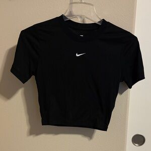 Nike Black Crop Top